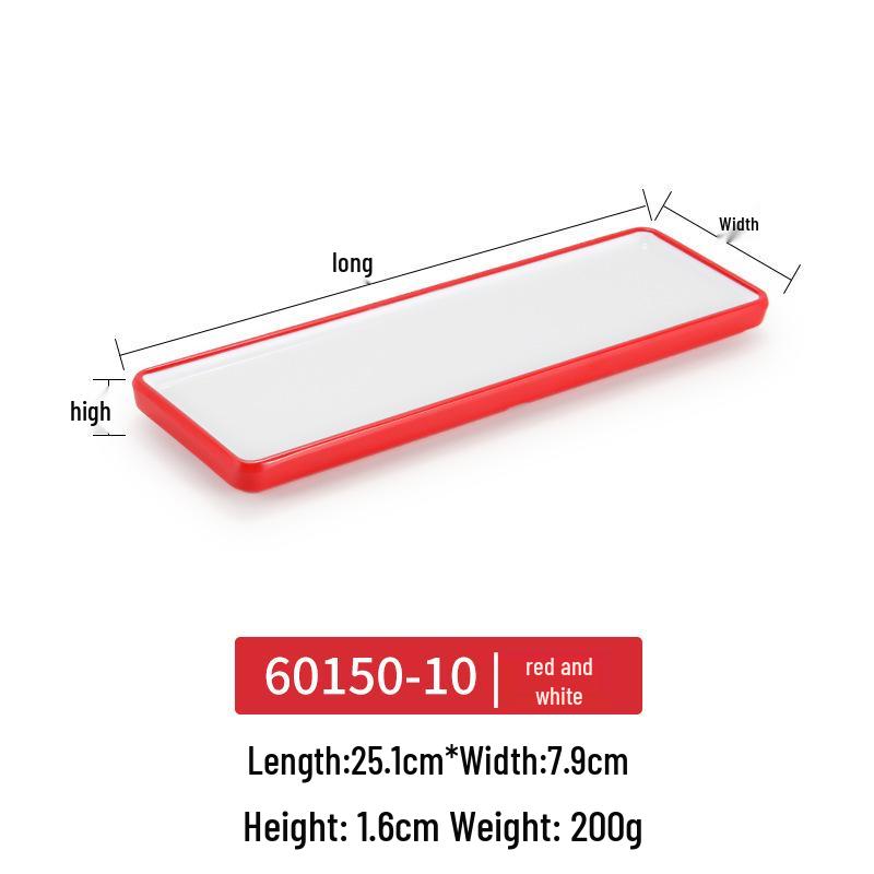 Kaibaiya Melamine Rectangular Sushi & BBQ Tray