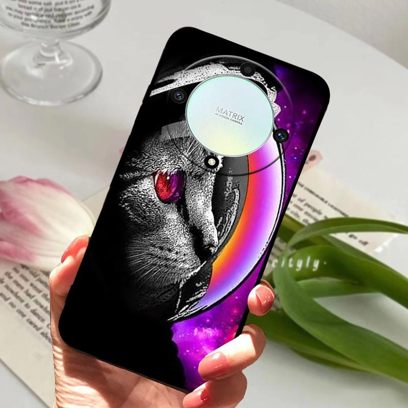 For Honor Magic6 Lite 5G Case Shockproof Soft TPU Silicone Phone Cover For Honor Magic 6 Lite 5G Capa Cartoon Magic6Lite 6 Lite
