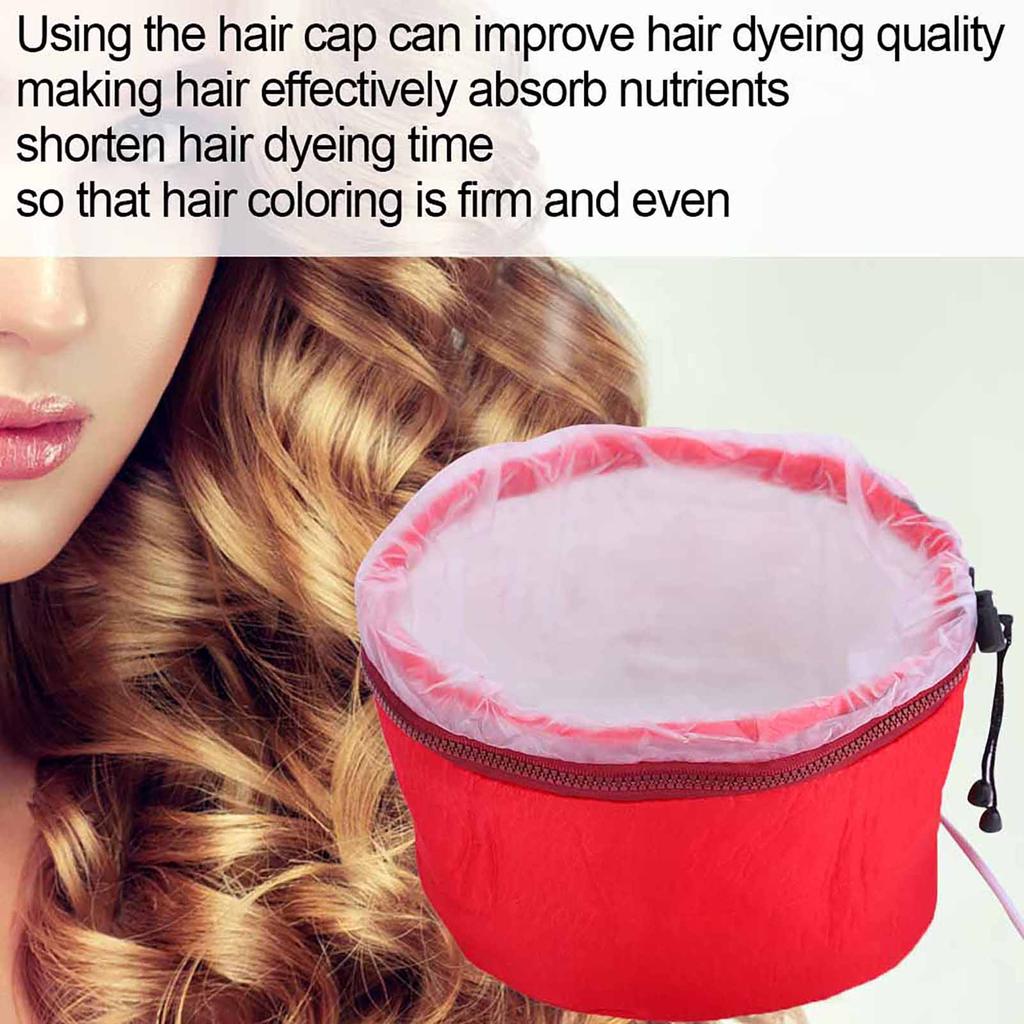 Home Electric Heating Steam Hair Cap Hot Oil Hat DIY Hair Styling Tools Hair Health Care