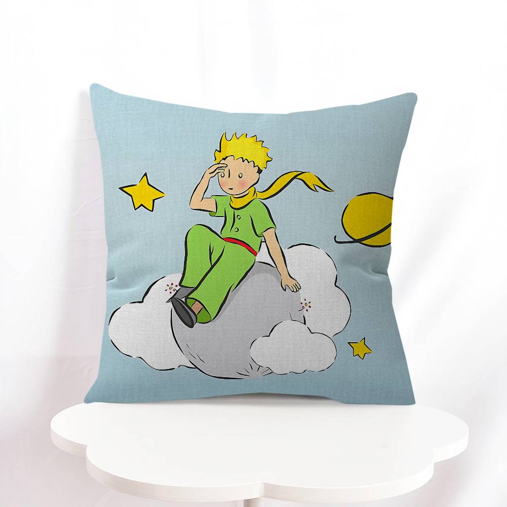 Poszewka na poduszkę Le P-Petit Prince Kreskówka Prezent Poszewka na poduszkę Sypialnia Dom Kanapa Krzesło Siedzenie Dekoracja Poszewka na poduszkę