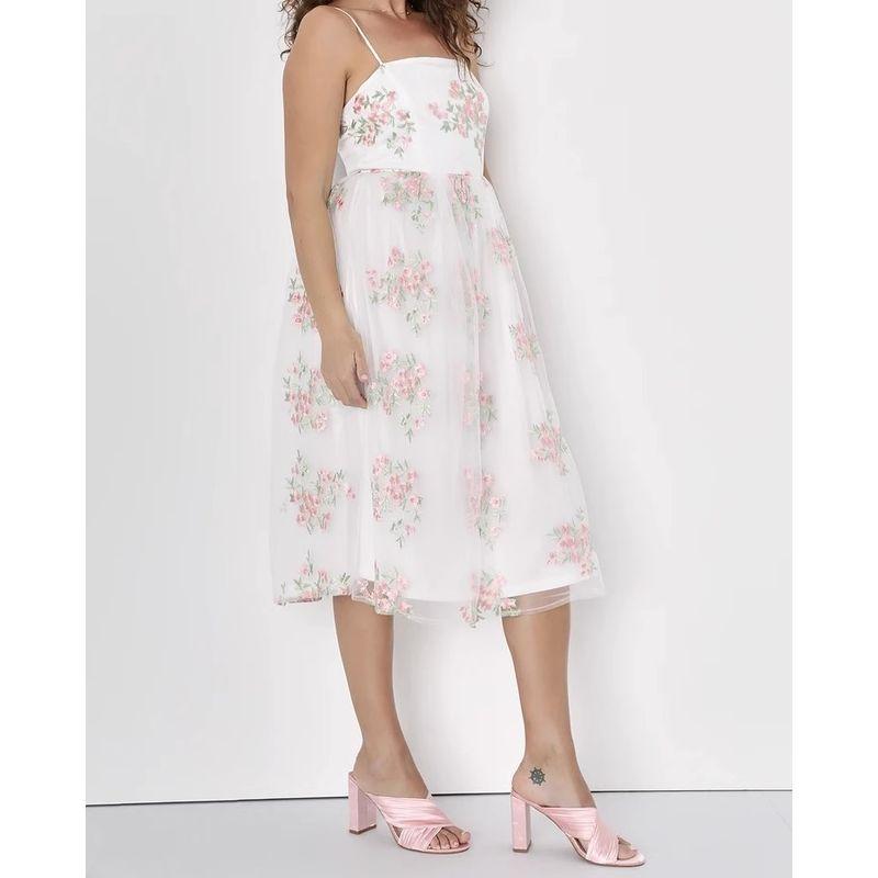 

Заказ внешней торговли Сексуальный темперамент феи гяру Лу, платье с запахом на бретелях, для отпуска, с вышивкой, с большим подолом White M