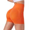 Damen High Waist Honey Peach Po-Lift Yoga-Shorts – Bauchkontrolle, Anti-Exposition, Schnelltrocknende Fitnesshose