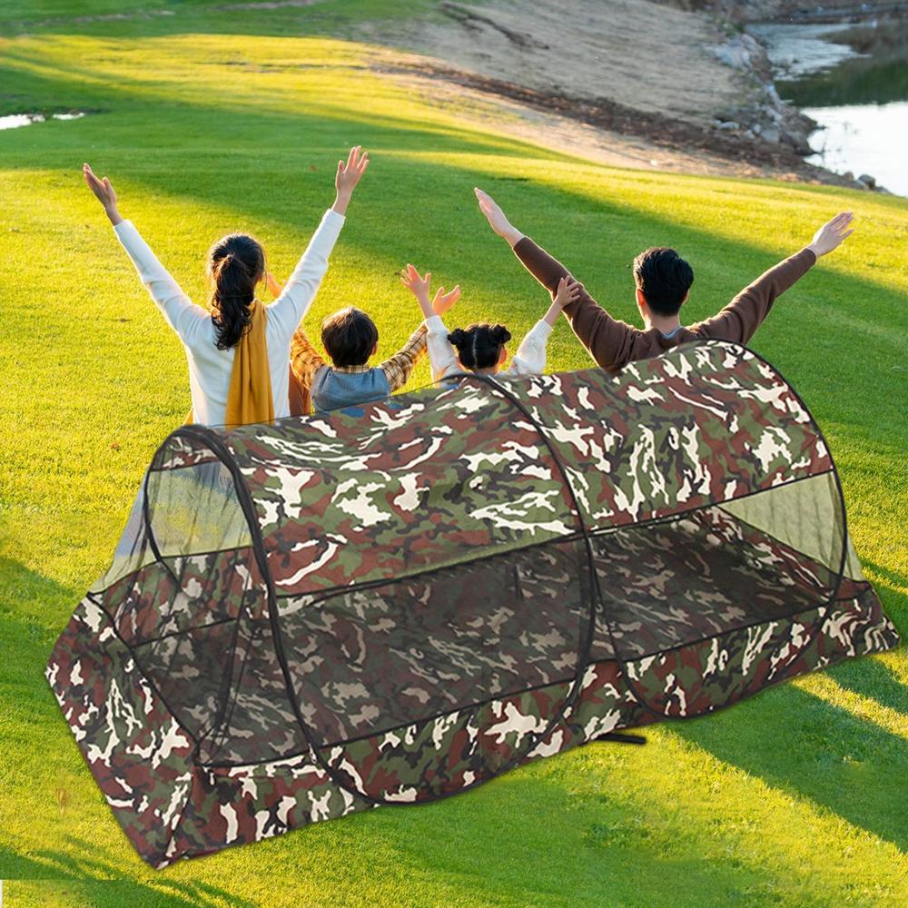 Outdoor Camping Net Tent Mesh Net Tents with Carry Bag Netting for Bed Patio Camping Travel Compact and Lightweight Tent Net