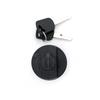Lockable Fuel Cap Lock Lid Black with 2 keys for Fuel Diesel Tank For Car Truck Camper Caravan