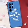 Kosrae Flag Case For Samsung Galaxy S26 Ultra S20 S21 S22 S23 S24 S25 Ultra S10 Plus S25 FE Cover Shell