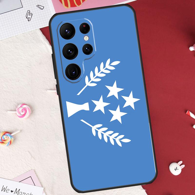 Kosrae Flag Case For Samsung Galaxy S26 Ultra S20 S21 S22 S23 S24 S25 Ultra S10 Plus S25 FE Cover Shell