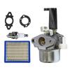 BP17A-2 696065 Carburador para Briggs & Stratton 697422 110402 110412 215369 Motor de Motocultivador Carburador com Kit de Juntas de Montagem