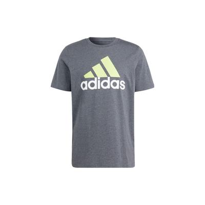 Essentials Alphabetic Logo Print Round Neck Short Sleeve T-Shirt Men Tops Grey IJ8578