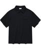 Open Collar Pocket T-Shirt Navy