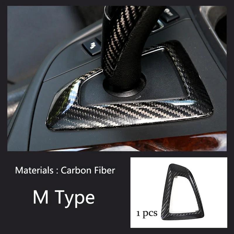 For BMW 3 4 Series 3GT F30 F31 F32 F34 F36 316li Car Accessories Control Gear Shift Panel Decorative Strip Cover Trim Sticker