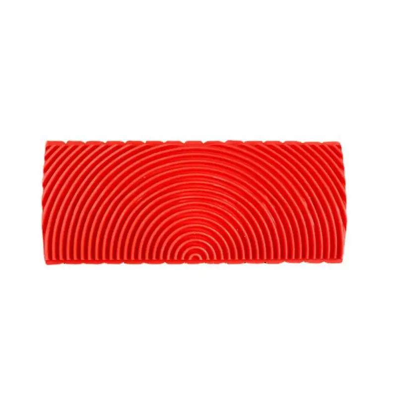 Rubber Wood Grain Paint Roller Imitation Wood Grain Pattern Paint Design Brush Home Decor Art Embossing DIY Wall Painting Tool