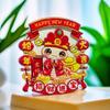 1/4pcs Resin Spring Festival Couplet Cute Fridge Magnets  Locker Cabinet