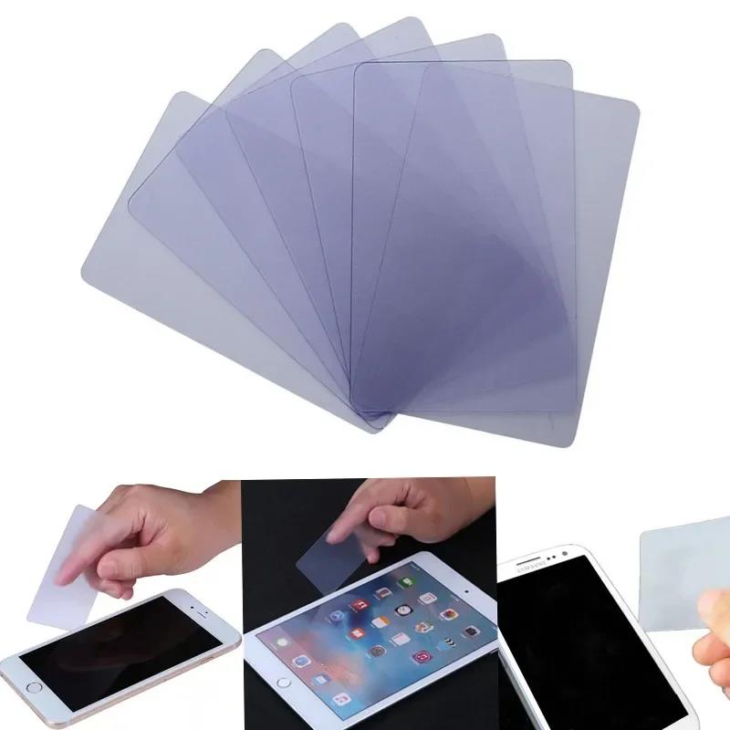 10/20PCS Plastic Card Phone Pry Opening Scraper Ultra Thin Flexible Removal Tool Clear Repair Cards For Phone Tablet LCD Screen