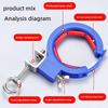 Cable Tray Roller Wire Pulling Tool, Universal Wire Lead Threading Device Tool Cable Wire Threading Tool for Engineering Cable/Wiring, Saving Time