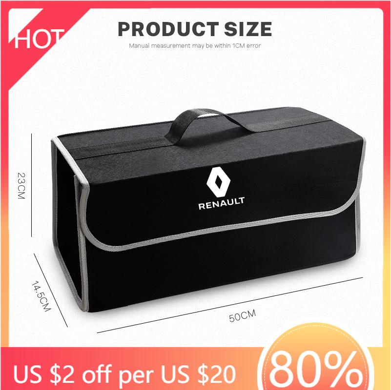 Για Renault 2026 Νέα Καλύμματα Τροχών Για Renault Megane 2 3 4 Twingo Clio Talisman Captur Trafic Kwi Κουτί Οργάνωσης Πορτμπαγκάζ Αυτοκινήτου Μεγάλο Capa