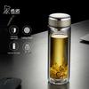 Xinuo Antibacterial Double-Layer Borosilicate Glass Mug