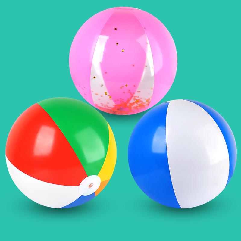 PVC Inflatable Six-Petal Beach Ball for Parent-Child Play