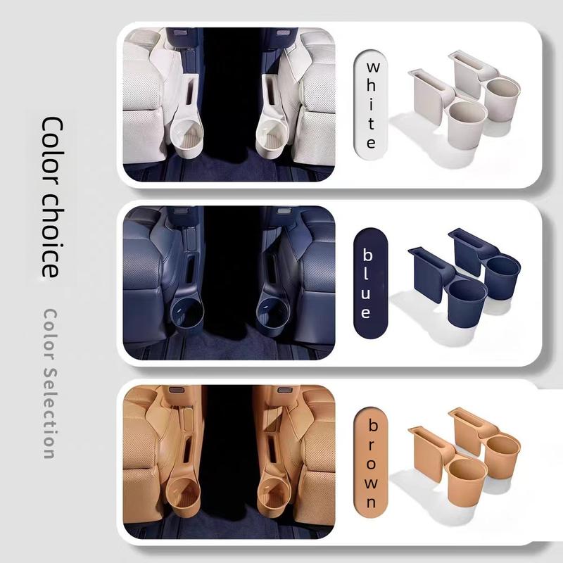 For Zeekr 9X middle row seats side phone slots silicone pads second row storage boxes water cup holders automotive parts