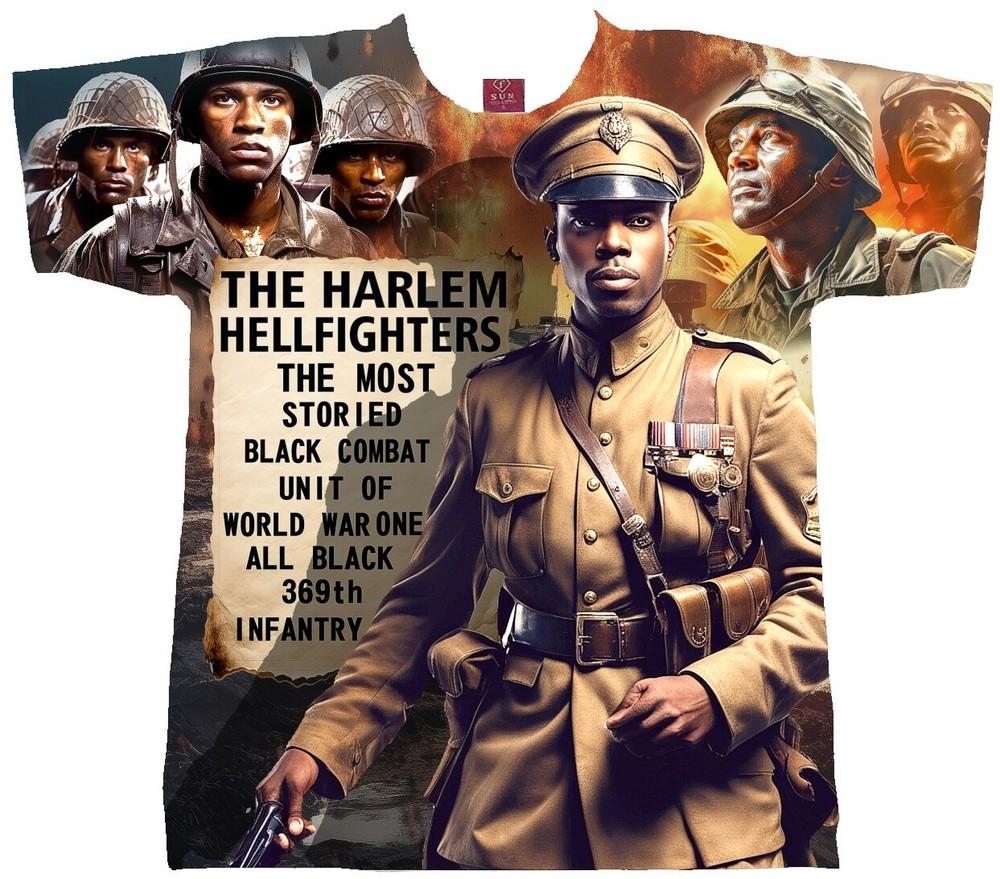 HARLEM HELLFIGHTERS 1920 Shirt. BLACK HISTORY T-SHIRT, Memorial Day Shirt Unisex T-Shirt S