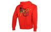 Jordan Sport DNA Logo Print Fleece Lined Pullover Hooded Sweatshirt Men's Pepper Red CV2785-673