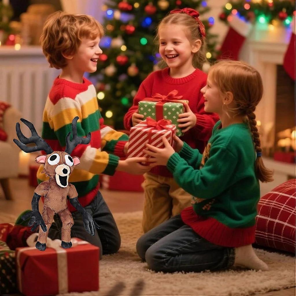99 Nights Deer Monster Plush - Soft Stuffed Animal Inspired by 99 Nights, Perfect Halloween Decoration & Easter/Birthday Surprise Gift for Boys, Girls