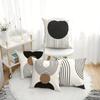 Set Federe Minimaliste Astratte, Design a Linee Geometriche, Copricuscino in Poliestere per Divano Soggiorno, Ideale per Arredamento Casa