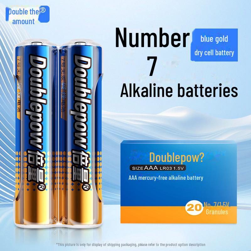Pack of 5 AA 1.5V LR6/LR03 Alkaline Batteries for Remote Control Door Locks