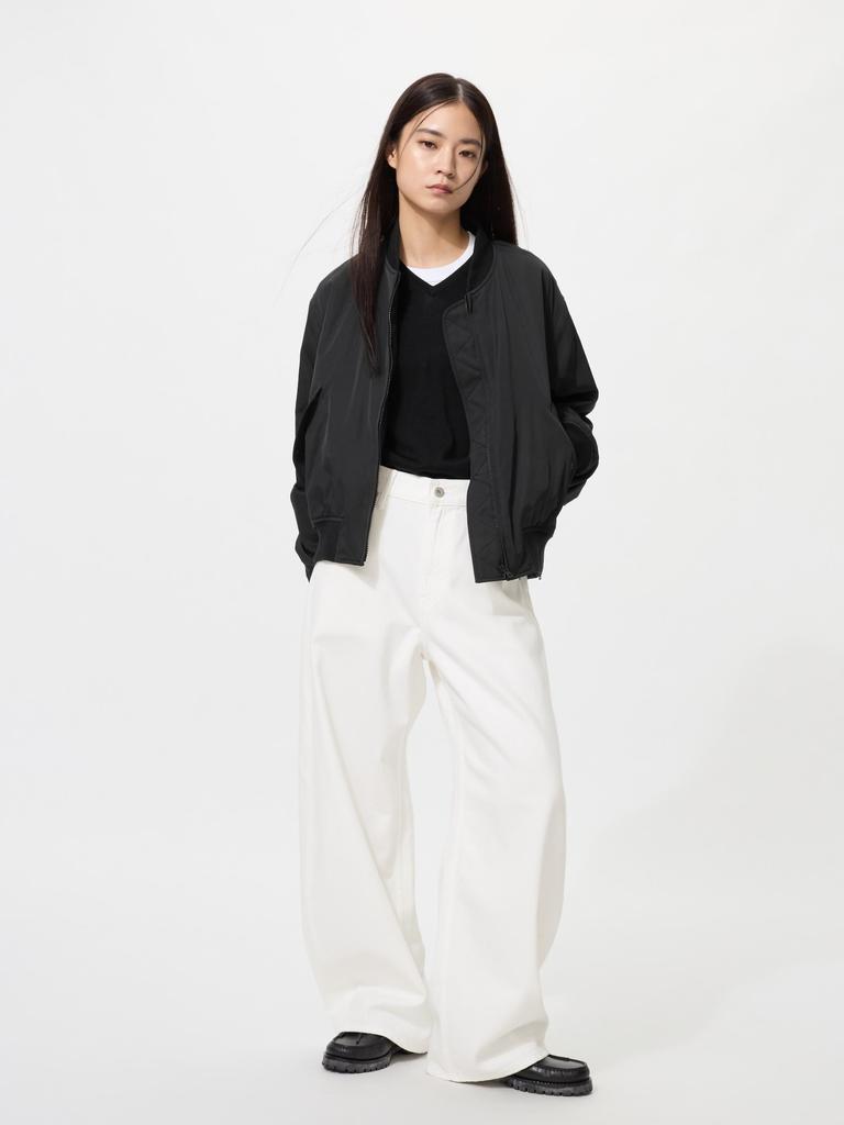 Uniqlo Baggy Curve Jeans Kurze Länge