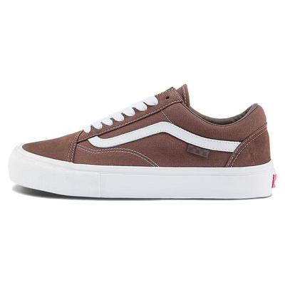 Nick Michel X Skate Old Skool Brown Unisex Sneakers White VN0A5FCBNWH