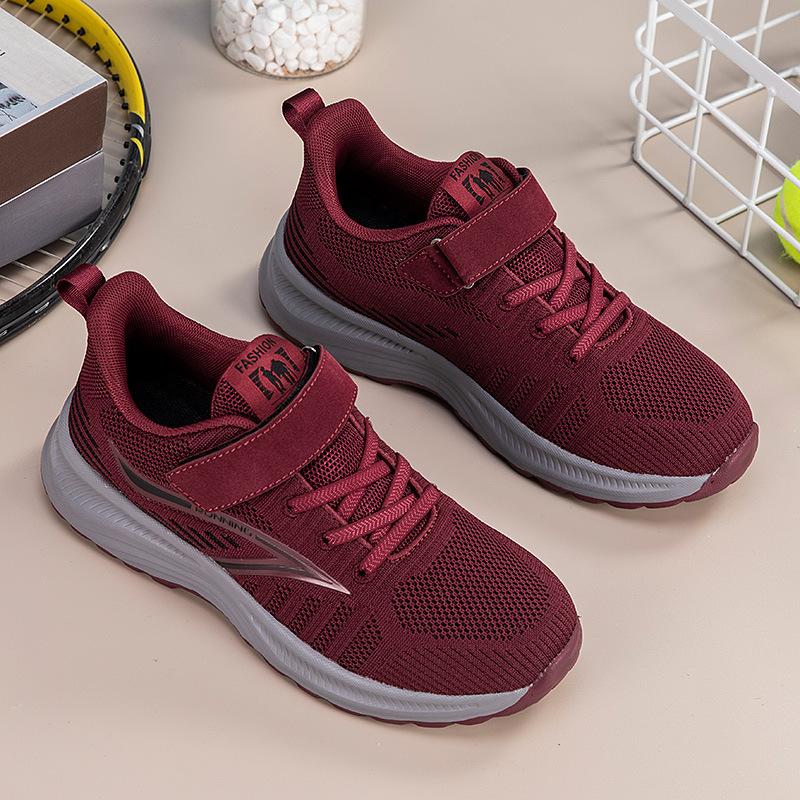 Brand mother shoes medium shoes autumn comfortable grandma sports shoes soft-soled walking shoes 36