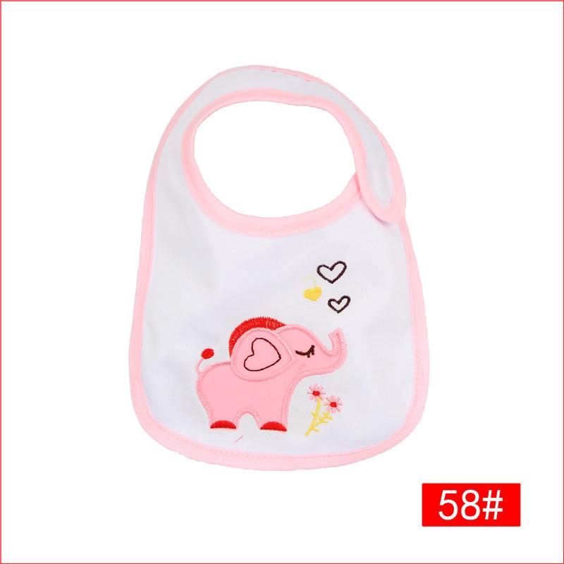Baby Bibs Set: Printed & Embroidered Children's Aprons & Saliva Cloths