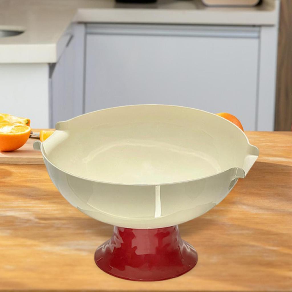 Sockel Obstschale Mode Geburtstag Wohnzimmer Kreativ Praktisch Serviertablett Hochfuß Obstservierschale Gemüsehalter