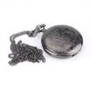 Classical Quartz Analog Alloy Pocket Watch Necklace Pendant with Chain