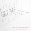 Durable 5-25cm Screen Hooks 3.2mm Thickness Supermarket Wire Mesh Hanging Hooks Stainless Steel Grid Hooks For Screen Grid