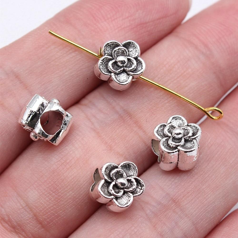 Gros Trou Perles Lâches Espaceur Accessoires Pièces Bijoux Femme Nouveau Pour Vous