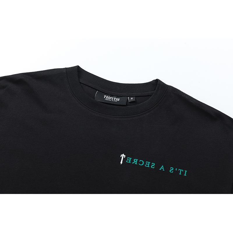 699 Trapstar London 2025 Summer New High Quality Cotton Round Neck Loose Large Size Men's and Women's T-shirt Couple T-shirt