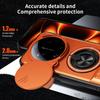 KEYSION Magnetic Phone Case for Xiaomi 17 Ultra 5G Slide Camera Lens Protection Upright Kickstand 360 Ring Shockproof Back Cover