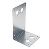 L-Shaped Parking Heater Mounting Bracket, Thickened Iron Vertical   Mounting Bracket with Predefined Holes for Wall and Vehicle Chassis