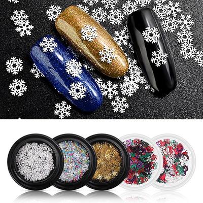 Nail Jewelry Christmas Patch Snowflake Sequin Series Nail Nail Patch