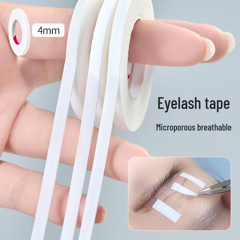 5 Rolls of 4mm Breathable Low-Irritation Eyelash Lifting and Isolation Tape for Extensions.