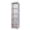 Multi-layer Hanging Wardrobe Organizer, Non-woven Folding Fabric Storage Bags for Clothes and Sundries