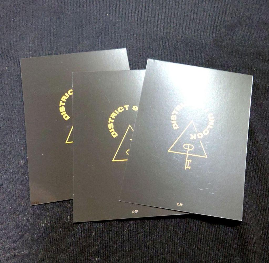 [USED] straykids unlock run training seoul concert han jisung 6 pieces