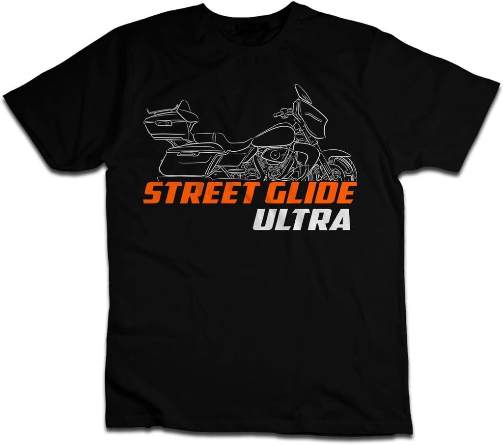 Street Glide Ultra Motorcycle Graphic T-shirt