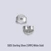 Xigu P0002 S925 Sterling Silber Ohrstecker Hinterteile