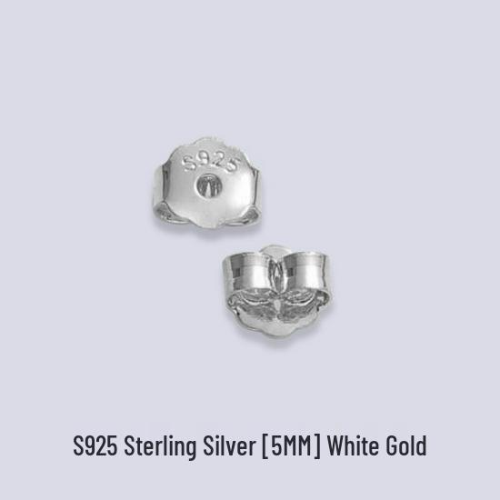 Xigu P0002 S925 Sterling Silber Ohrstecker Hinterteile