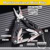 Taschen Mini-Zange Messer Schraubendreher Klappbar Kleines Multitool Öffner Nagelfeile Präzisionszange Handwerkzeuge Outdoor Notfallwerkzeug