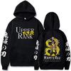 New Hot Selling Men's Hoodie Autumn And Winter Demon Slayer Uzui Tengen Anime Character Print Sweatshirt Street Retro Unisex Top