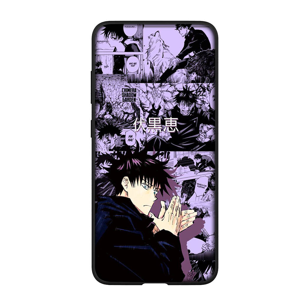 for iPhone 17 15 Xiaomi Poco F7 F8 X7 X6 C85 C75 C71 M8 Redmi Note 14 13 12 11 Pro Max 14C 13C 15C A3 A4 Phone Case Cartoon Jujutsu Kaisen Gojo Satoru