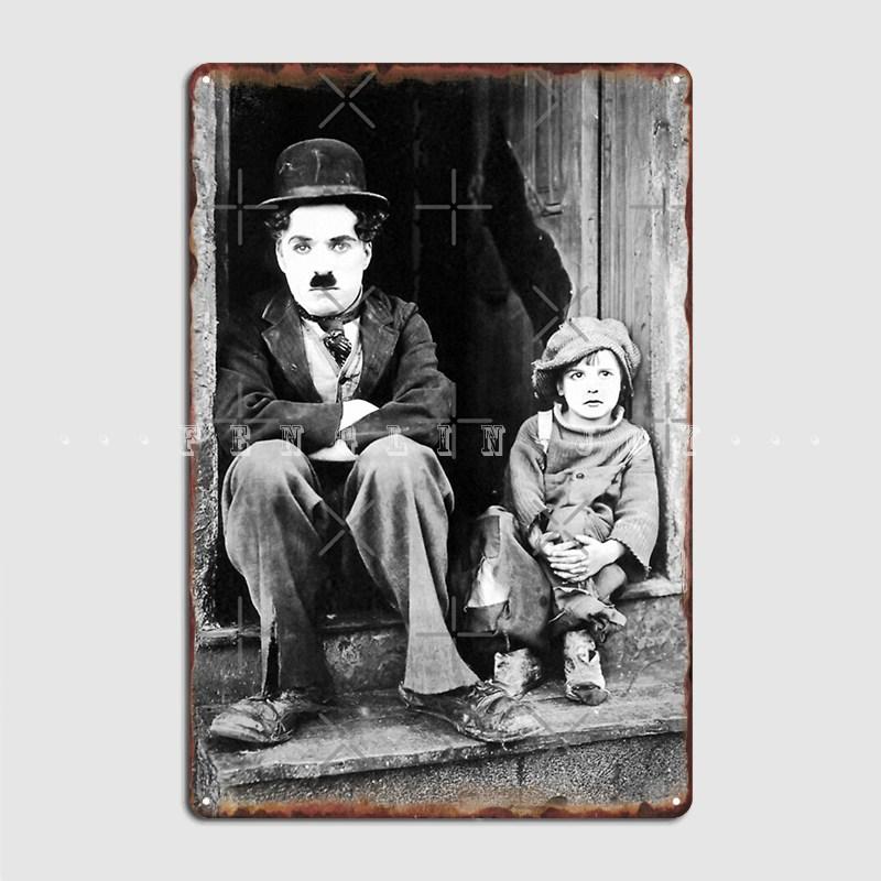 

Chaplin The Kid D21 Metal Sign Club Bar Wall Decor Cinema Garage Create Tin Sign Poster 20x30cm