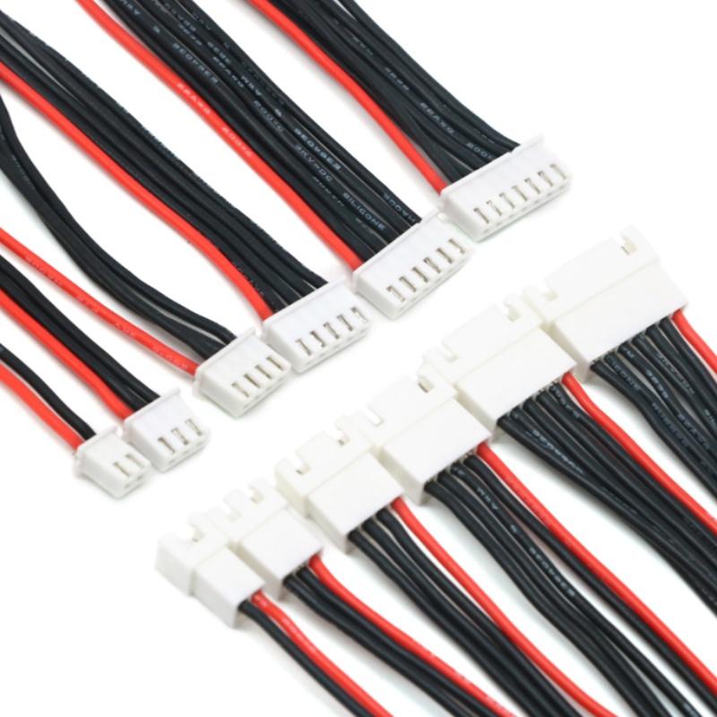 5pct/lot JST-XH 2S/3S/4S/5S/6S/7S/8S 10CM 22AWG Lipo Battery Balance Charger Cable For RC model Balance Connector Plug Wire
